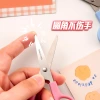 Children's small scissors, baby scissors, safe handmade, plastic, won't hurt hands, suitable for kindergarten art workers Application Scenario